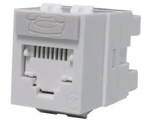 Produktfoto 1 von Molex Premise Networks Buchse Cat5e RJ-Steckverbindermodul, 1-Port 1-polig Kabel