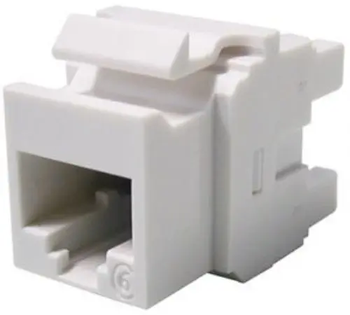Produktfoto 1 von Molex Premise Networks KSJ-00033 Keystone-Jack, Kat. 6, RJ45 Typ Keystone-Jack, Abschirm Ungeschirmt, L. 30.6 mm