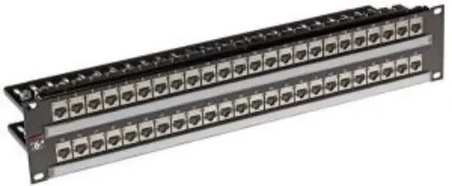 Produktfoto 1 von Molex Premise Networks PowerCat Serie RJ-Rangierfeld 48 Anschl. RJ45 Abgeschirmt, 2 U