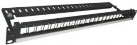 Produktfoto 1 von Molex CES RJ-Rangierfeld Cat5e 24 Anschl. RJ45 F/UTP, 1 U