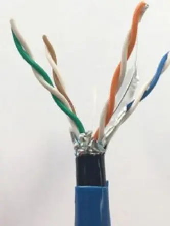Produktfoto 1 von Molex CES Cat6a Ethernet-Kabel, 305 m, Blau U/FTP Geschirmt, Aussen ø 8.3 mm Außen-ø , Nylon