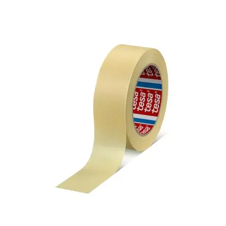 Produktfoto 1 von Tesa 04323-00010-00 Tesa 4323 Krepppapier Abdeckband Schwarz, Stärke 125 mm Gummi-Kleber 19mm
