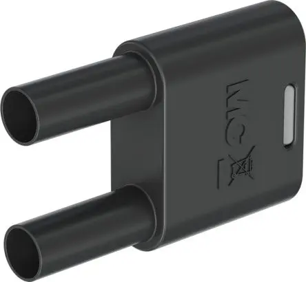 Produktfoto 1 von Staubli 4 mm Stecker Schwarz Prüfspitze, Kontakt Nickel, 1kV 32A