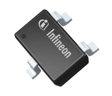 Produktfoto 1 von Infineon BAT15-04W Oberfläche Diode Serie, 4 V / 110 mA, 3-Pin SOT-323