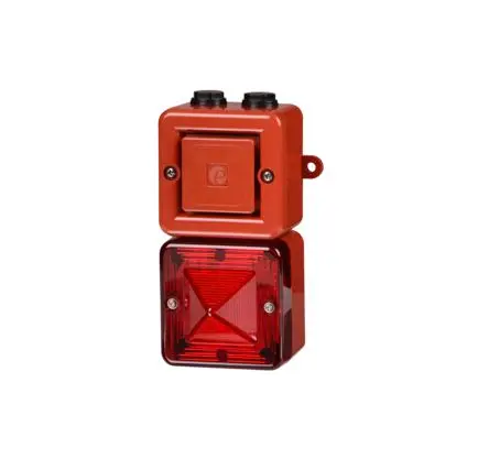 Produktfoto 1 von e2s SONFL1X Xenon Blitz-Licht Alarm-Leuchtmelder Rot, 12 V DC