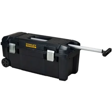 Produktfoto 1 von Stanley Polypropylen Werkzeugbox, L. 710 mm B. 320mm H. 305, 4.5 kg mit Rädern, Vorhängeschloss