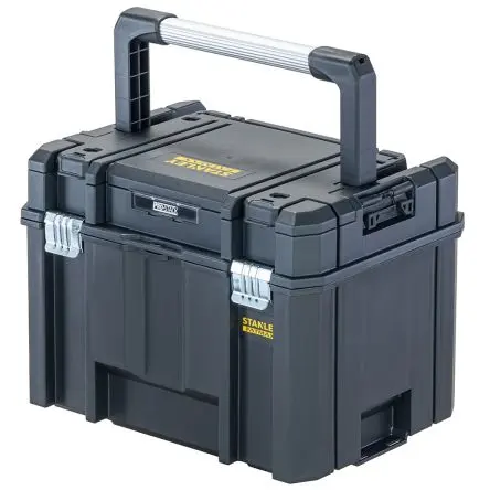 Produktfoto 1 von Stanley Polypropylen Werkzeugbox, L. 442 B. 323 H. 338, 3.3 kg mit Rädern, Vorhängeschloss
