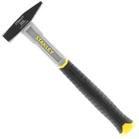 Produktfoto 1 von Stanley Hammer, Klauenhammer aus Stahl 200 g Fiberglas-Stiel 290 mm