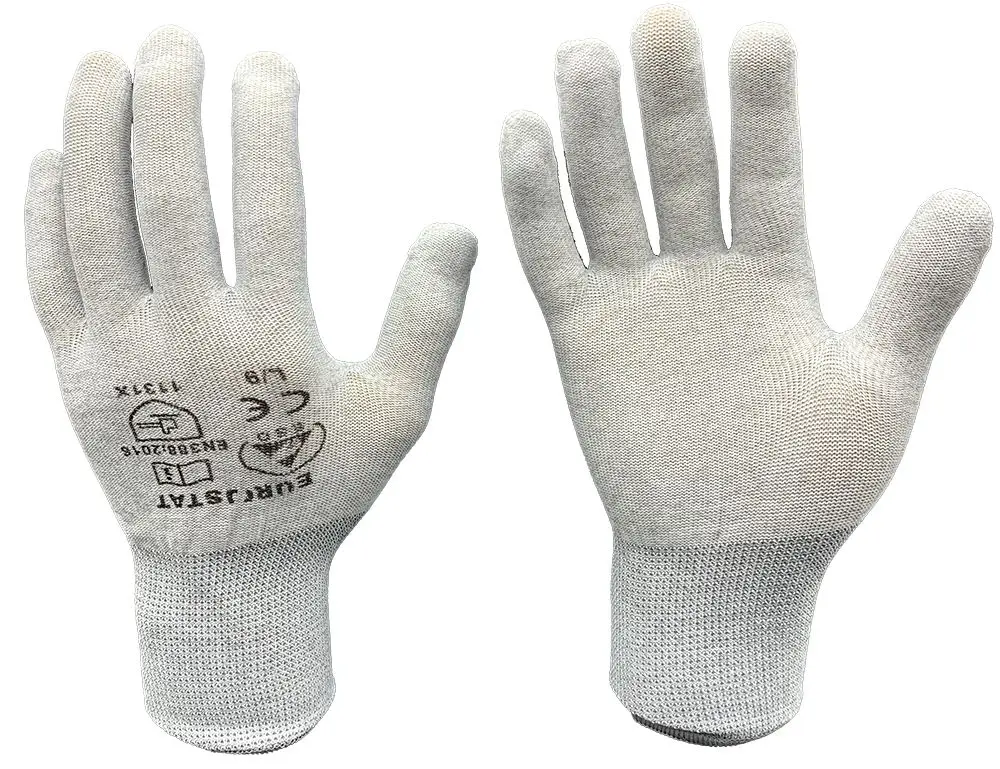 Produktfoto 1 von EUROSTAT Antistatische Handschuhe  Größe 7 Polyester 1