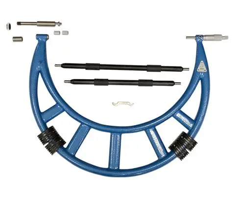 Produktfoto 1 von RS PRO Austauschbar Mikrometer Metrisch, 400 mm bis 500 mm / ±0.0013 mm