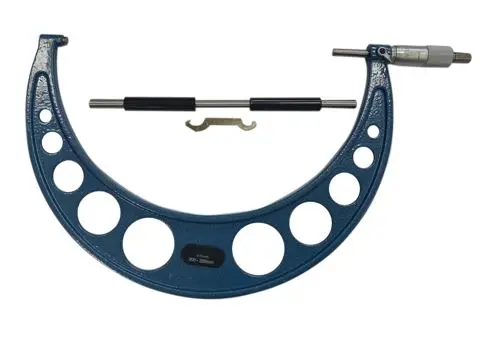 Produktfoto 1 von RS PRO Außen- Mikrometer Metrisch, 100 mm bis 125 mm / ±0.006 mm
