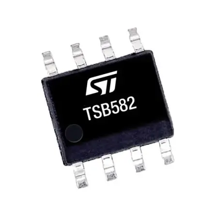 Produktfoto 1 von STMicroelectronics Operationsverstärker Oberfläche 3.1 MHz SO-8, biplor typ. 36V, biplor typ. 36 V, 8-Pin AEC-Q2,