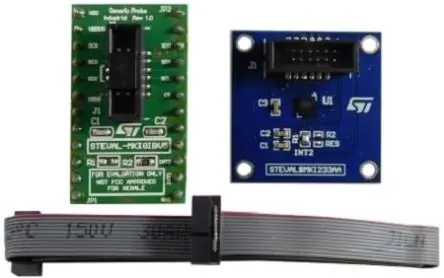 Produktfoto 1 von STMicroelectronics STEVAL-MKI233KA ISM330ISNTR mit integrierter ISPU zur Verwendung mit NanoEdge.AI Studio,
