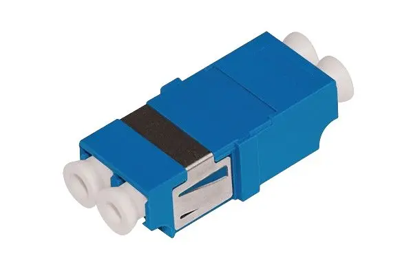 Produktfoto 1 von HellermannTyton Connectivity LWL-Adapter, LC - LC, Singlemode, Duplex, 0.3dB IL, Blau
