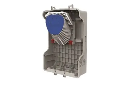 Produktfoto 1 von HellermannTyton Connectivity MDU; Gehäuse; ABS; Grau; IK08 IP54 Breite 307 mm Höhe 470 mm Länge 147 mm
