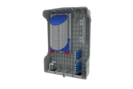 Produktfoto 1 von HellermannTyton Connectivity MDU; Gehäuse; ABS; Grau; IK08 IP54 Breite 375 mm Höhe 568 mm Länge 165 mm