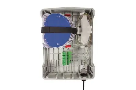 Produktfoto 1 von HellermannTyton Connectivity MDU; Gehäuse; ABS; Hellgrau; IK08 IP54 Breite 247 mm Höhe 340 mm Länge 76 mm