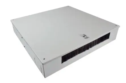 Produktfoto 1 von HellermannTyton Connectivity ZCE2 Serie RJ-Rangierfeld 19 Anschl. RJ45 Abgeschirmt, 2 U, Grau