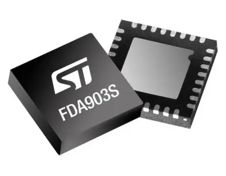 Produktfoto 1 von STMicroelectronics 1 Klasse D Audioverstärker IC 10W AEC-Q100 Audio QFN-32 32-Pin 125 °C