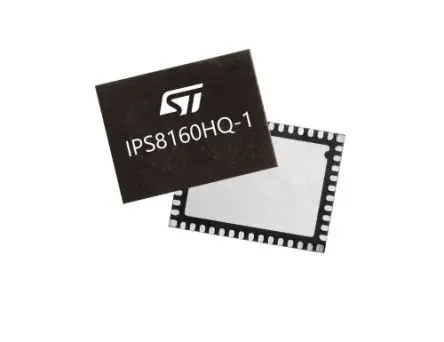 Produktfoto 1 von STMicroelectronics Leistungsschalter-IC Treiber für Hochspannungsseite High-Side 160 mΩ 48-Pin 8 Ausg. QFN-48L