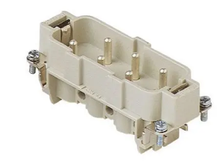 Produktfoto 1 von ILME CPM Industrie-Steckverbinder Kontakteinsatz Stecker, 6-polig 35A, Schraubbefestigung für Gehäusegröße 77,27