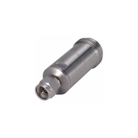 Produktfoto 1 von Huber+Suhner Adapter, 50 Ω, Gerade, 18GHz Stecker Buchse Nennspannung