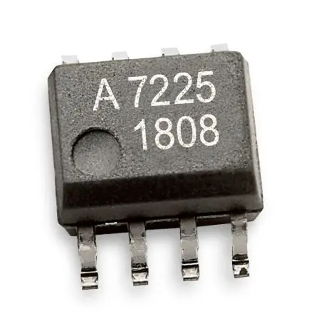 Produktfoto 1 von Broadcom Hall-Effekt-Sensor Oberfläche 4.5 V 5.5V Hall 80 kHz Hall Effekt SO-8 8-Pin