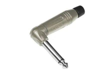 Produktfoto 1 von Amphenol Industrial Jack 1/4 in gewinkelt Kabel Stecker 1 Telefonstecker 10A Lot