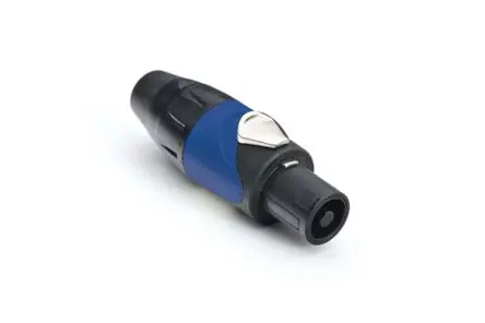 Produktfoto 1 von Amphenol Industrial 4-polig Gerade Lautsprecherstecker, Kabel 30A Orange, Grün, Weiß, Blau, Gelb, Braun, Violett, Rot,