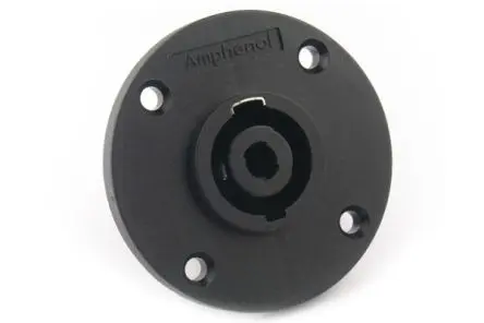 Produktfoto 1 von Amphenol Industrial 4-polig Gerade Lautsprecherstecker, Panel Stecker 30A Lot