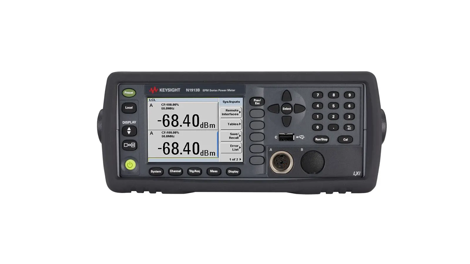 Produktfoto 1 von Keysight Technologies Serie EPM HF Leistungsmesser 1-Kanäle 120 GHz