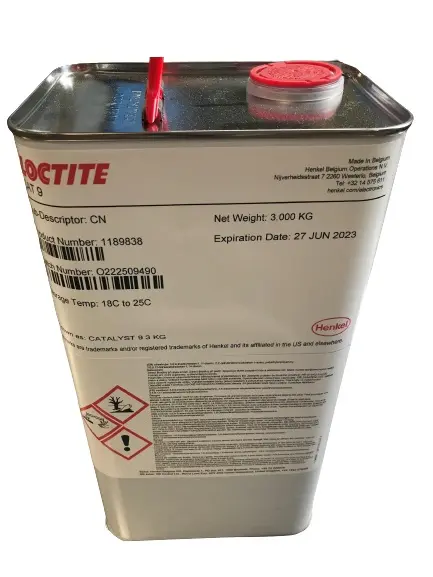 Produktfoto 1 von CATALYST 9 Modifiziertes aliphatisches Amin Vergussmasse Dose 3 kg bernsteinfarben