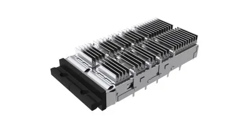 Produktfoto 1 von Amphenol Communications Solutions QSFP Steckbarer E/A-Steckverbinder QWFP-DD Stecker, 1-fach 76-polig