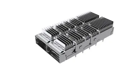 Produktfoto 1 von Amphenol Communications Solutions QSFP Steckbarer E/A-Steckverbinder QWFP-DD Stecker, 1-fach 76-polig