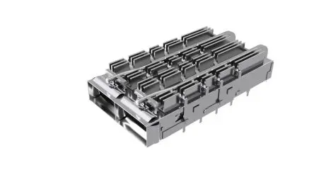 Produktfoto 1 von Amphenol Communications Solutions QSFP Steckbarer E/A-Steckverbinder QWFP-DD Stecker, 1-fach 76-polig