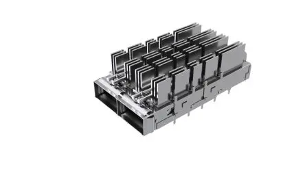 Produktfoto 1 von Amphenol Communications Solutions QSFP Steckbarer E/A-Steckverbinder QWFP-DD Stecker, 1-fach 76-polig