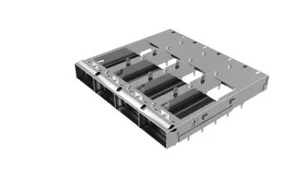Produktfoto 1 von Amphenol Communications Solutions UE36-C462X1-X5XXX Steckbarer E/A-Steckverbinder QWFP-DD, 1-fach 76-polig