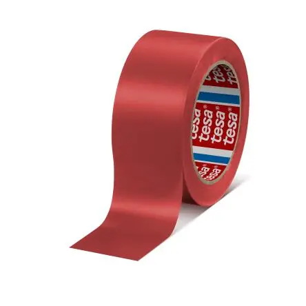 Produktfoto 1 von Tesa 60760 Bodenmakierung Rot Selbstklebend, Stärke 0.15 mm, 50mm x 33 m