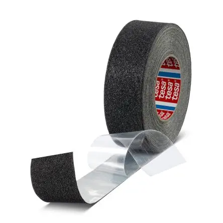 Produktfoto 1 von Tesa Tesa 60955 60955 Antirutschklebeband Schwarz Selbstklebend, Stärke 0.75 mm, 50mm x 18 m