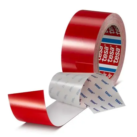 Produktfoto 1 von Tesa 60960 60960 Bodenmakierung Rot Selbstklebend, Stärke 0.175 mm, 50mm x 20 m