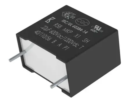 KEMET R58, AEC-Q200 Folienkondensator 600 V dc 600V ac 3.3 μF 10 %, Leiterplattenmontage Raster 37.5 mm