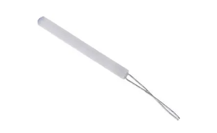 Produktfoto 1 von RS PRO Pt100 RTD-Sensor Platin Ø 1.5 mm 2 x 10 mm Pack A, -200 °C → 650 °C