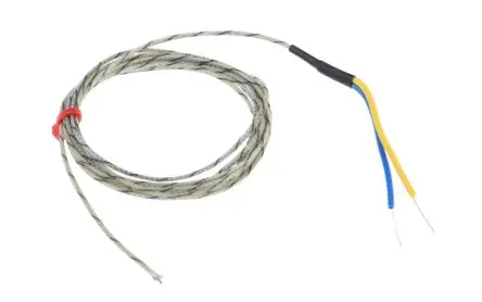 Produktfoto 1 von RS PRO PFA Thermoelement mit offener Messstelle Typ Typ J, Ø 1 mm x 2 m 60 °C → 350 °C