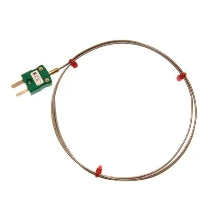 Produktfoto 1 von RS PRO Edelstahl 310 Mineralisoliertes Thermoelement Typ K, Ø 1 mm x 1000 mm -40 °C → 750 °C