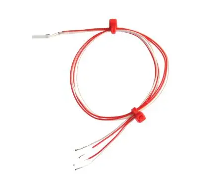 Produktfoto 1 von RS PRO Pt100 Widerstandsthermometer Platin Ø 7 mm 4 x 1000 mm Class A, -50 °C → 250 °C, 1 m Leitung