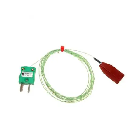 Produktfoto 1 von RS PRO Silikon Gummi-Thermoelement Typ K x 1 m -50 °C → 150 °C