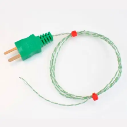 Produktfoto 1 von RS PRO Perfluoralkoxyalkan Thermoelement mit offener Messstelle Typ K, Ø 1 mm x 3 m -75 °C → 260 °C
