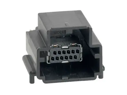 Produktfoto 1 von Molex 34861 Leiterplattenleiste gewinkelt, 12-polig / 2-reihig, Raster 1.27 mm Raster