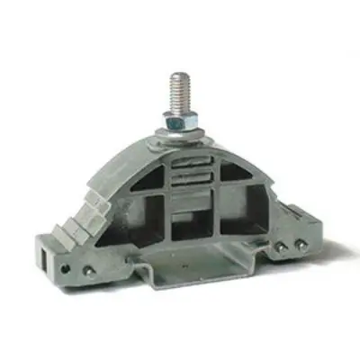 Produktfoto 1 von RS PRO Anschlussklemmenblock DIN-Schiene 1 Grau, 25 mm², 1 kV Bolzen