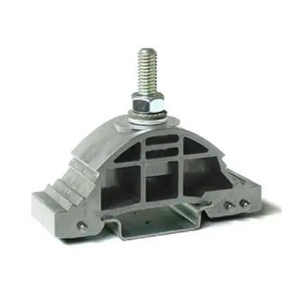 Produktfoto 1 von RS PRO Anschlussklemmenblock DIN-Schiene 1 Grau, 50 mm², 1 kV Bolzen